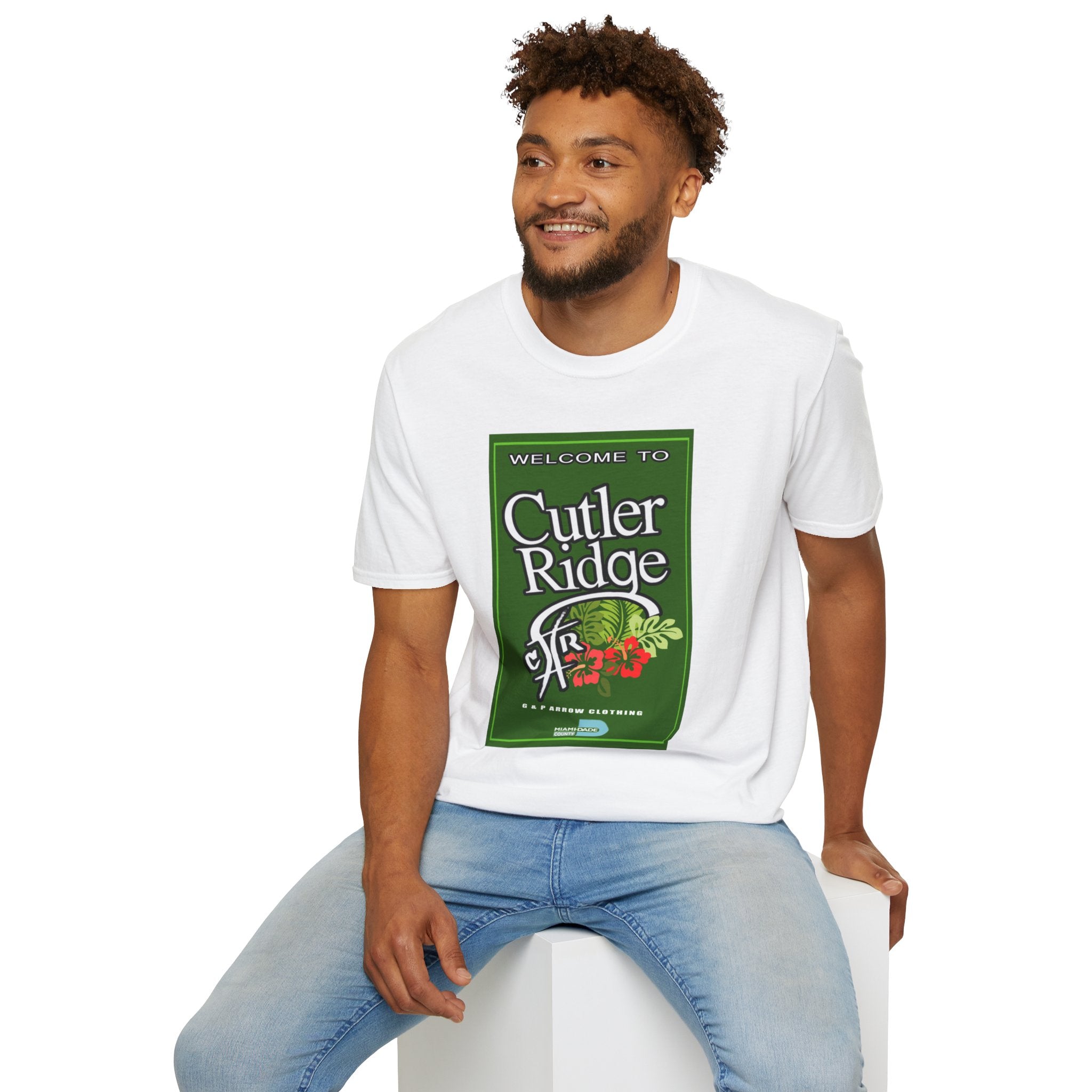 Welcome to Cutler Ridge sign  Tee