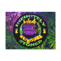 Infinitely Stoned Canvas Wall Art — Stretched Matte Marijuana Pop Art