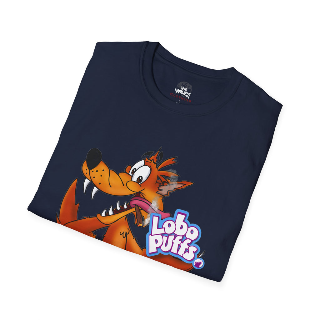 Lobo Puffs Cereal Logo Tee