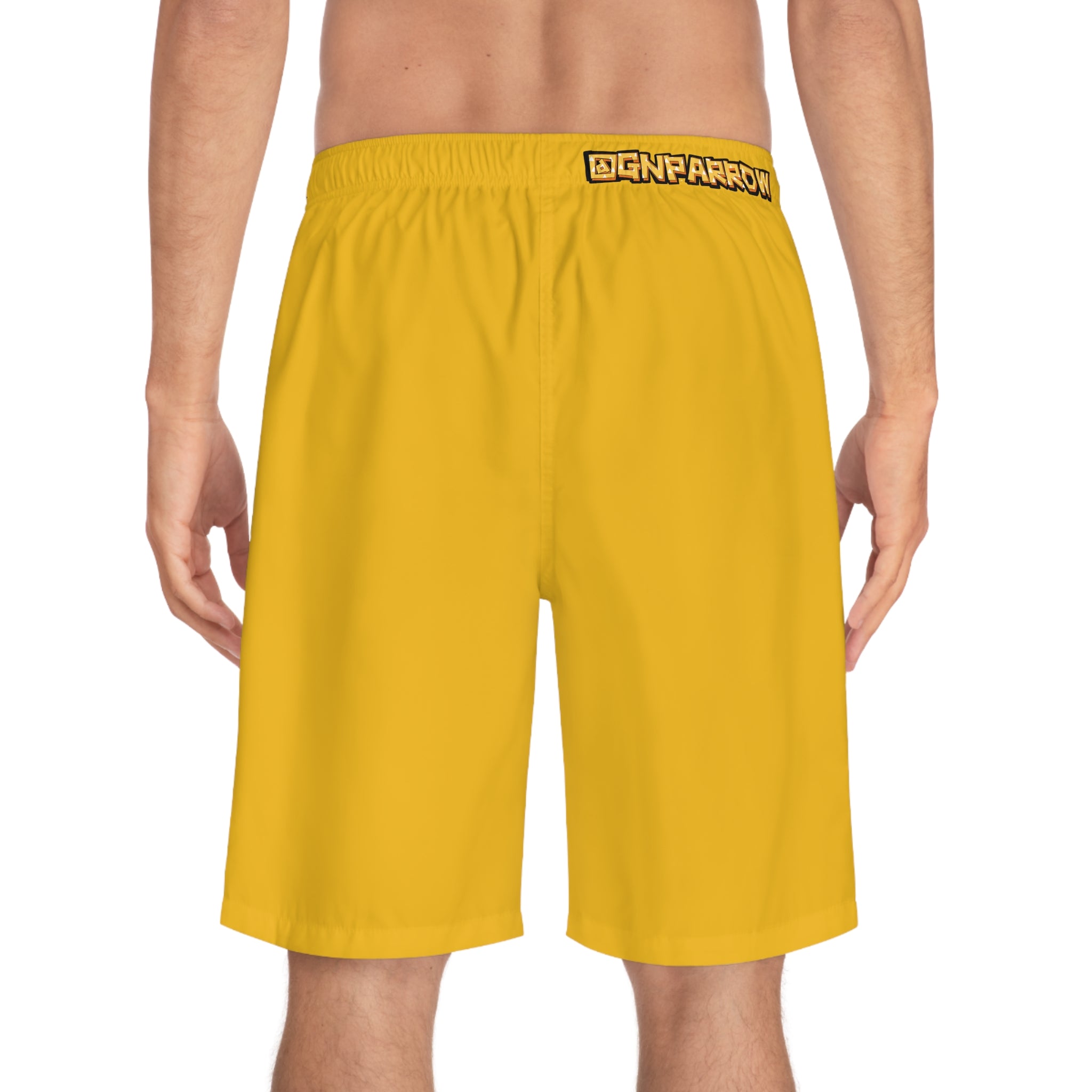 ZENITSU BLUNT SLAYER yellow Graffiti Board Shorts