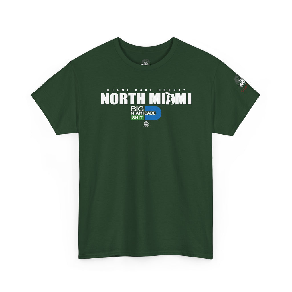 “NORTH MIAMI” Big Miami Dade  tee