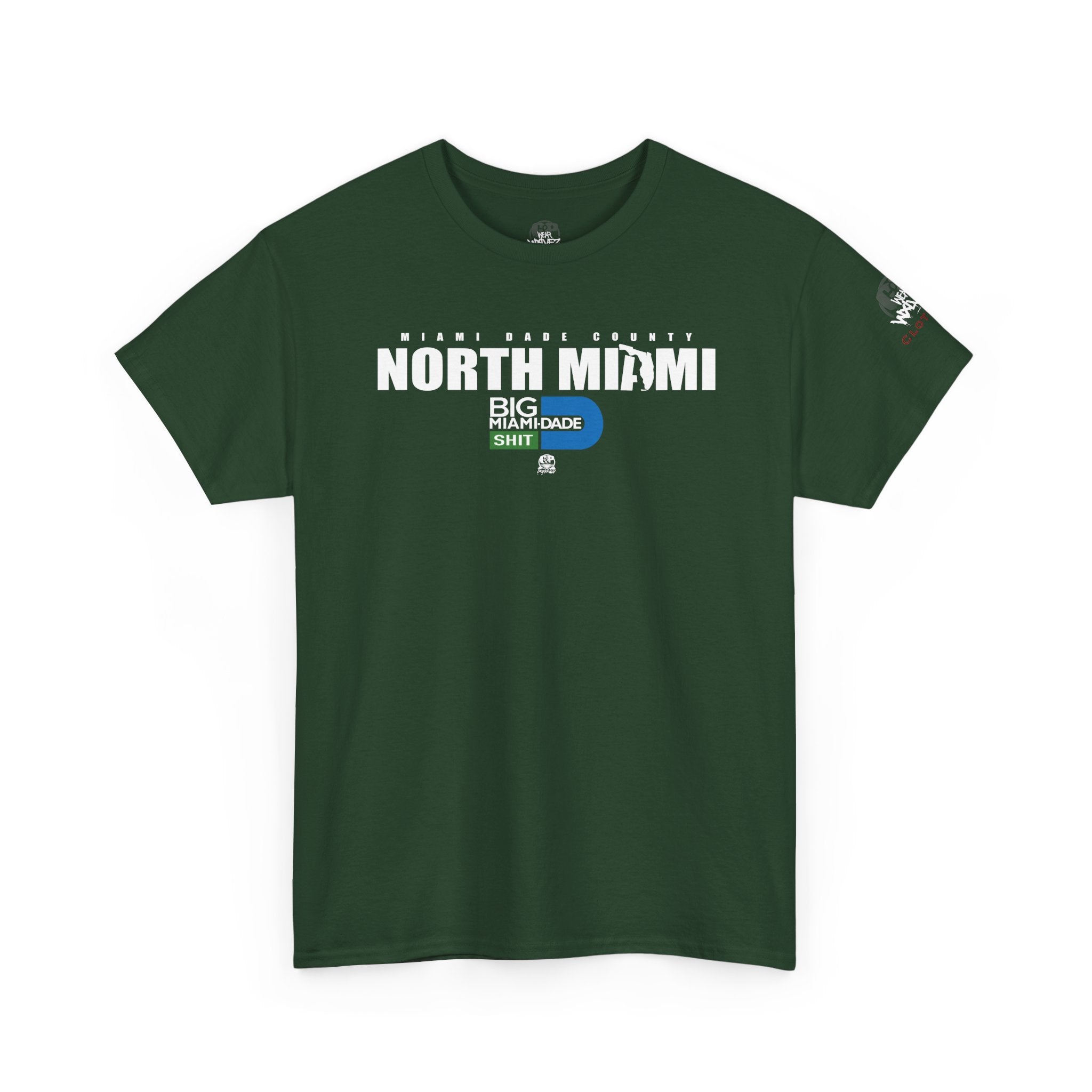 “NORTH MIAMI” Big Miami Dade  tee