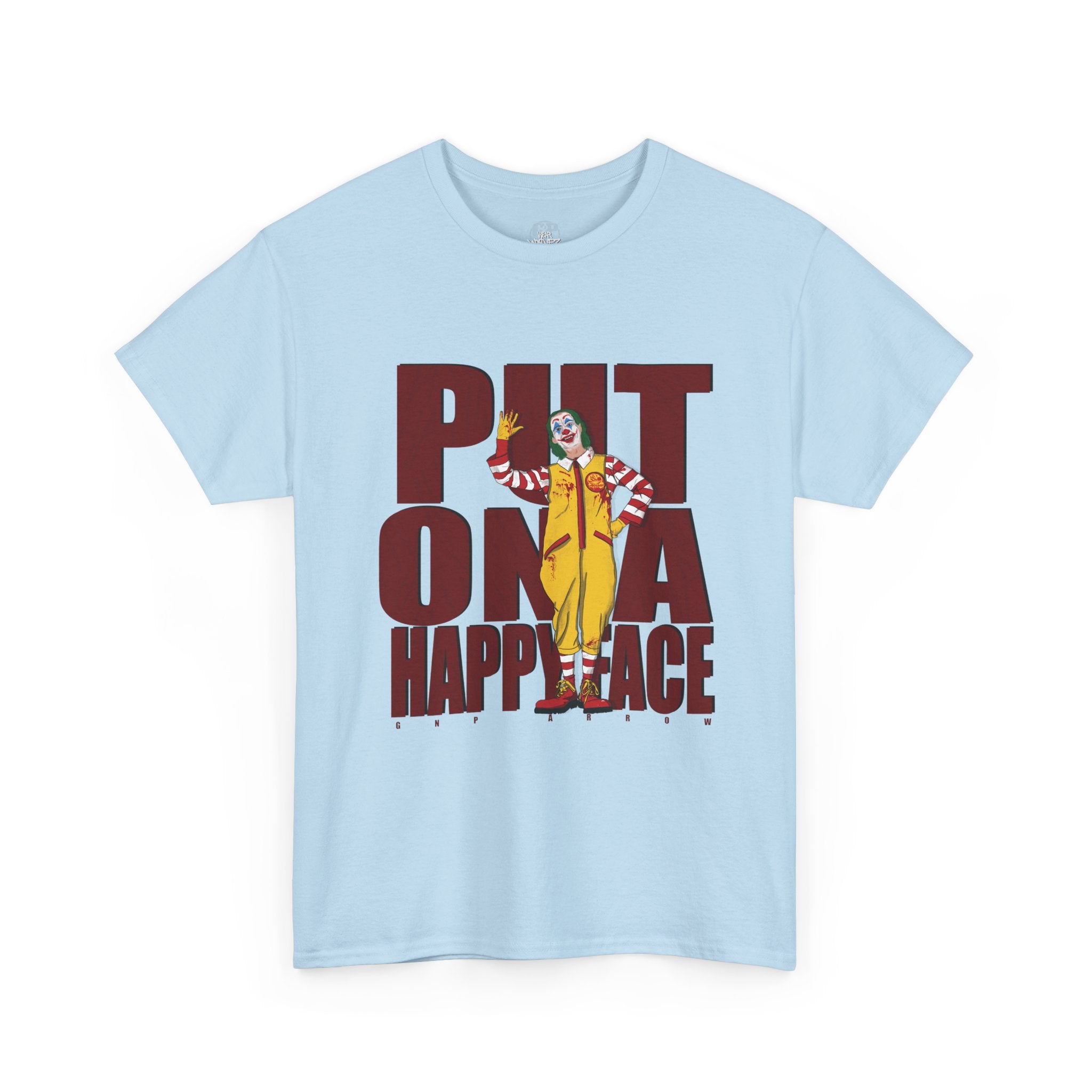 PUT ON A HAPPY FACE LOGO TEE