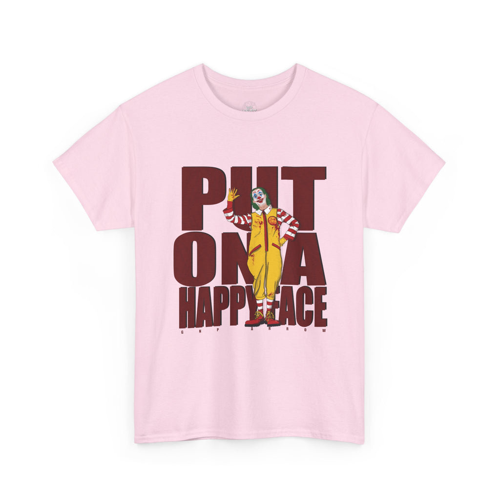 PUT ON A HAPPY FACE LOGO TEE
