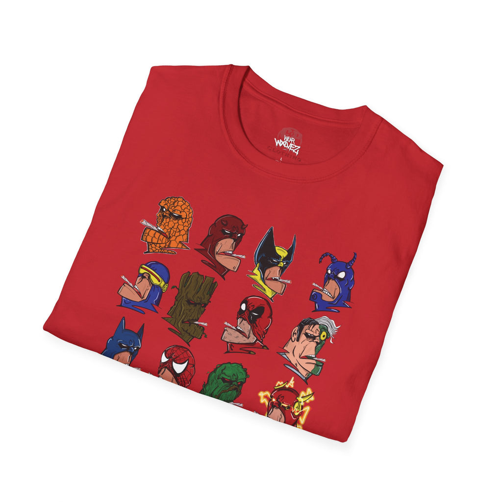 Superhero pothead Graphic T-Shirt
