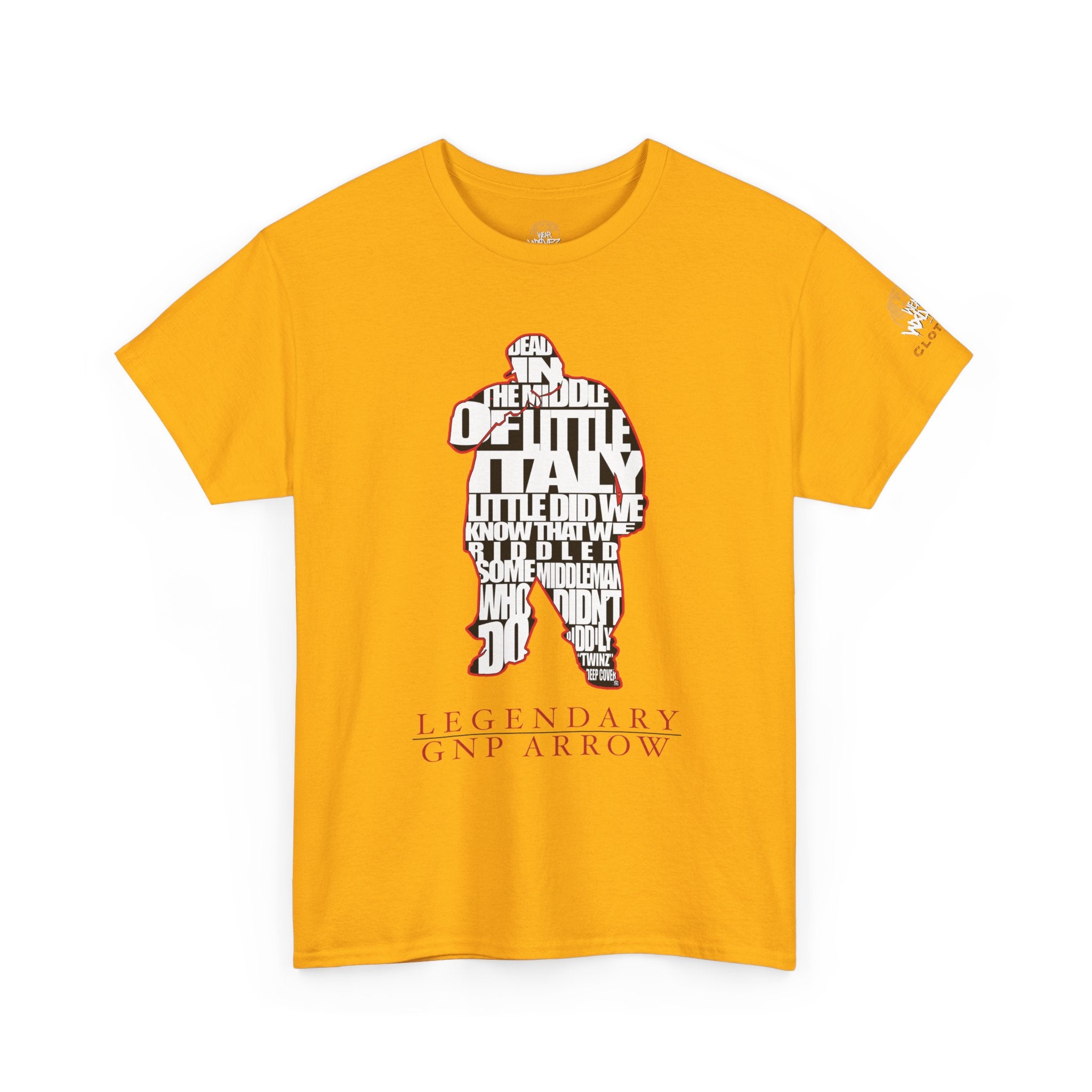 PUN “dead in the middle of little Italy”  TEE